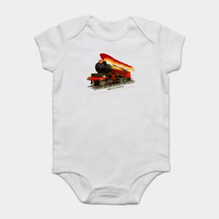 Gorgeous_Steam_Locomotive_Princess_Elizabeth_Train Baby Bodysuit